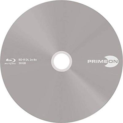 Primeon 2761318 Blu-ray BD-R DL disc 50 GB 25 stuk(s) Spindel Antikras-coating Primeon 2761318 Blu-ray BD-R DL disc 50 GB 25 stuk(s) Spindel Antikras-coating