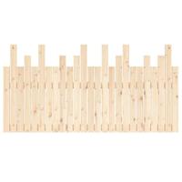 Hoofdbord wandmontage 159,5x3x80 cm massief grenenhout - thumbnail