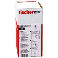 Fischer 073121 Oorbeugel Gehoorklem 72 mm 20 stuk(s) - thumbnail