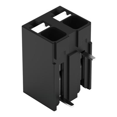 WAGO 2086-3222/300-000 Printklem 1.50 mm² Aantal polen 2 Zwart 1 stuk(s)