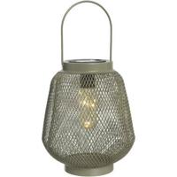 Lantaarn Madrid - groen - 21,5xØ17,5 cm - thumbnail