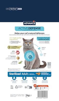ADVANCE CAT STERILIZED TURKEY 3 KG ADVANCE CAT STERILIZED TURKEY 3 KG