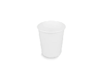 Kartonnen koffiebeker 177cc 7oz wit - thumbnail