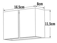 KonstSmide Strakke wandspotPavia - 7877-250 - thumbnail