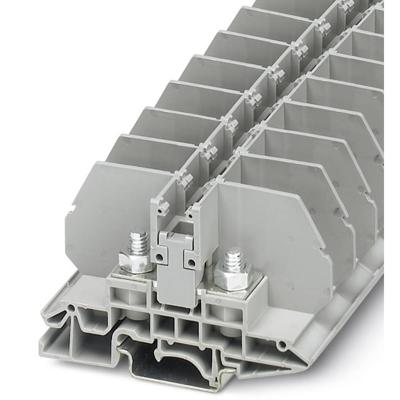 Phoenix Contact 3075896 Boutaansluitklem 17 mm Boutaansluiting Grijs 40 stuk(s) Phoenix Contact 3075896 Boutaansluitklem 17 mm Boutaansluiting Grijs 40 stuk(s)