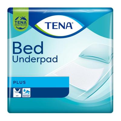 TENA Bed Onderlegger Plus 60x40cm TENA Bed Onderlegger Plus 60x40cm