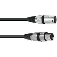 OMNITRONIC XLR Cable 3-pin 3m bk - thumbnail