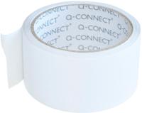 Q-CONNECT vinyl tape, dubbelzijdig, 50 mm x 10 m, 90 micron, transparant - thumbnail