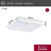 Paulmann 94707 Lamina PIR 2200K eck. Weiß LED-plafondlamp LED 14 W Wit - thumbnail