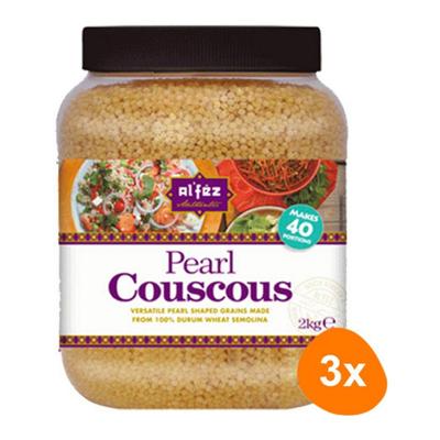 Al'Fez - Pearl Couscous - 3x 2kg Al'Fez - Pearl Couscous - 3x 2kg