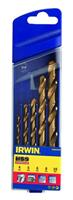 Irwin metaalborenset HSS titanium 4/5/6/8/10mm - thumbnail