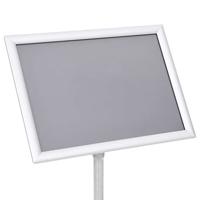 Posterstandaard A3 aluminiumlegering zilverkleurig - thumbnail