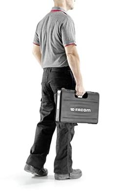 Facom doppendoos 1/4&apos; 1/2&apos; 6-k mm r-s.161b 55 stuks - RS.161-2