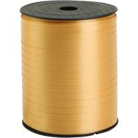 Creativ Company Cadeaulint, b: 5 mm, goud, 400 m/ 1 rol - thumbnail