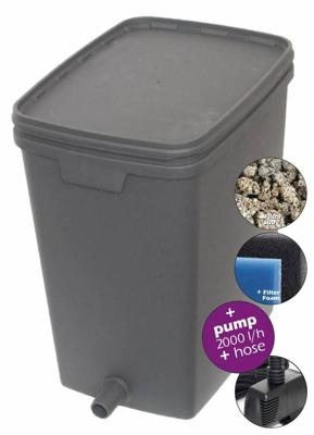 Vijvertechniek box filter 7000 + pomp