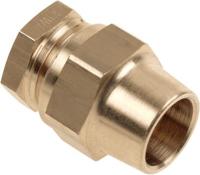 Knelfitting BELGAS - Eindkoppeling - 12mm - thumbnail