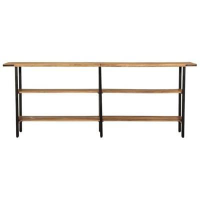 Wandtafel 180x35x70 cm massief mangohout Wandtafel 180x35x70 cm massief mangohout