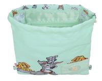 Rugtas met Koordjes Blauw 26 x 34 x 1 cm - thumbnail