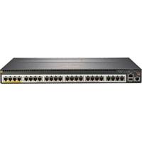 Hpe Aruba 2930m 24 Smart Rate PoE+ 1-slot - Switch - 24 aansluitingen - L3 - beheer - stapelbaar - thumbnail