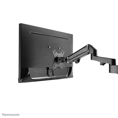 Neomounts ds70-750bl1 desk pole mount, clamp/grommet, 17 - 27 inch