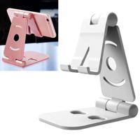 WQ-02 Foldable Creative Lazy Bracket Phone Holder(White) - thumbnail