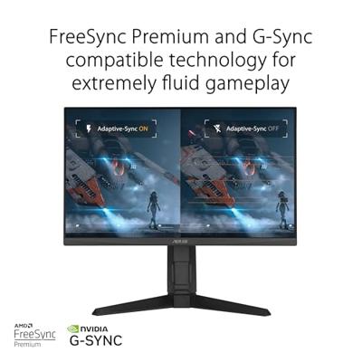 ASUS TUF Gaming VG249QL3A, 24 inch Full HD Monitor, 180 Hz, 1ms GtG, G-Sync, FreeSync, AdaptiveSync, ELMB, GameFast Input, Fast-IPS-paneel, 16:9, 1920 x 1080, DP, HDMI, ergonomisch, luidspreker