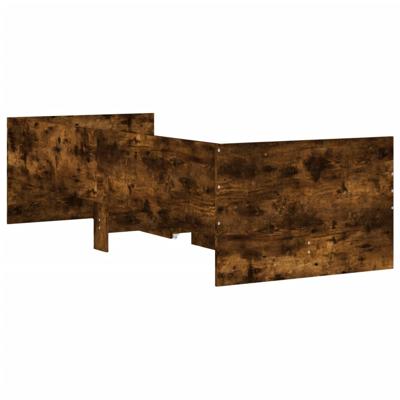 Bedframe met lades gerookt eikenkleurig 90x200 cm