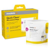 Doos van 5 desinfectiezakjes Quick Clean MEDELA voor magnetrons doorzichtig - thumbnail