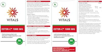 Vitals Ester-C 1000mg Tabletten