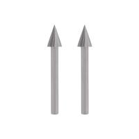 Dremel 125 Hogesnelheidsfrees 6,4 mm Dremel 125 Diameter 6.4 mm Schacht-Ø 3,2 mm 2 stuk(s) - thumbnail