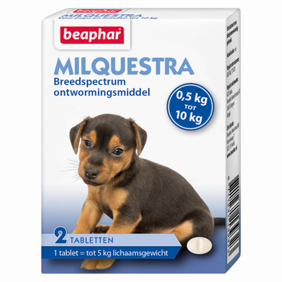 Beaphar Milquestra Kleine Hond/Pup - 2tbl