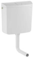 Geberit laaghangend reservoir ap120 spoel/stop bediening Wit - thumbnail