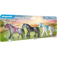 Playmobil 70999 Paarden het Friese Paard de Knabstrupper en de Andalusiër - thumbnail