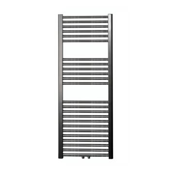 Sanicare design radiator midden aansluiting recht 120 x 45 cm. Gunmetal
