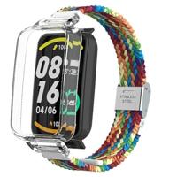 By Qubix - Braided nylon bandje met case - Multicolor Summer - Xiaomi Smart band 7 Pro - thumbnail
