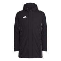 adidas Tiro 24 Parka Jas Zwart Wit - thumbnail