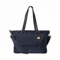 MOSZ Denise Laptop Shoulderbag 15.6"-Navy Blue - thumbnail