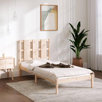 Bedframe zonder matras massief grenenhout 100x200 cm Bedframe zonder matras massief grenenhout 100x200 cm