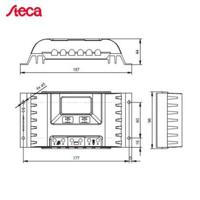 Steca PR 1010 Laadregelaar voor zonne-energie PWM 12 V, 24 V 10 A - thumbnail
