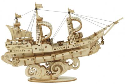 Robotime ROKR 3D houten zeilschip