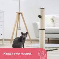 KERBL krabpijp Opal Maxi krabpaal 78cm - grijs - voor kat - thumbnail