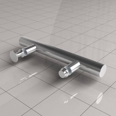 Losse Deurgreep Type 4 Chroom Aqua Splash Losse Deurgreep Type 4 Chroom Aqua Splash