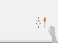 TRIXIE BORSTEL ZACHT HOUT 18X5 CM 3 ST - thumbnail