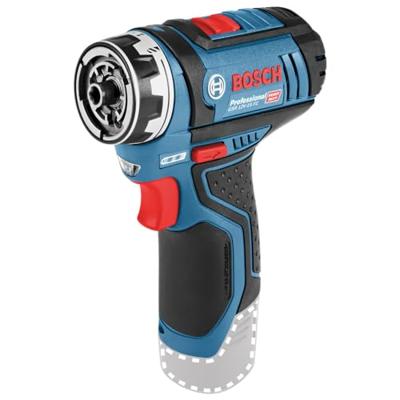 Bosch Professional GSR 12V-15 FC Accu Schroefboormachine FlexiClick 12V 2.0Ah + 4x Hulpstukken in L-Boxx - 06019F6000