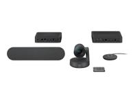 Logitech Rally Ultra-HD Modulair 4K-videoconferentiesysteem 3840 x 2160 Pixel Standvoet - thumbnail
