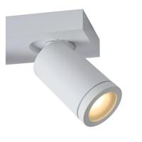 Lucide TAYLOR - Plafondspot Badkamer - LED Dim to warm - GU10 - 2x5W 2200K/3000K - IP44 - Wit - thumbnail