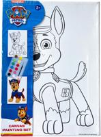 Toi Toys schilderset Paw Patrol Chase junior canvas wit - thumbnail