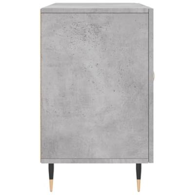 Dressoir 100x36x60 cm bewerkt hout betongrijs