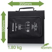 BRESSER Mobiele zonnelader 40 watt met USB- en DC-aansluiting - thumbnail