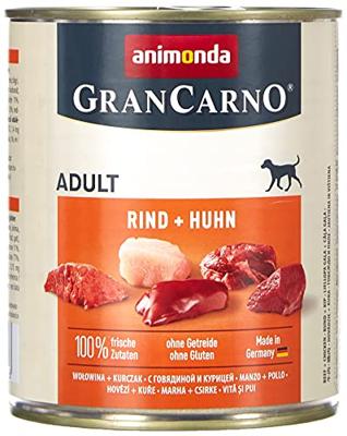 ANIMONDA GranCarno Adult Beef with chicken - natvoer voor honden - 800g